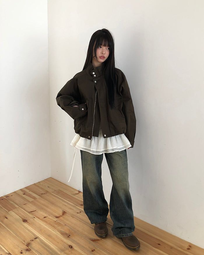 Buen Out-Pocket Boxy Field Jacket