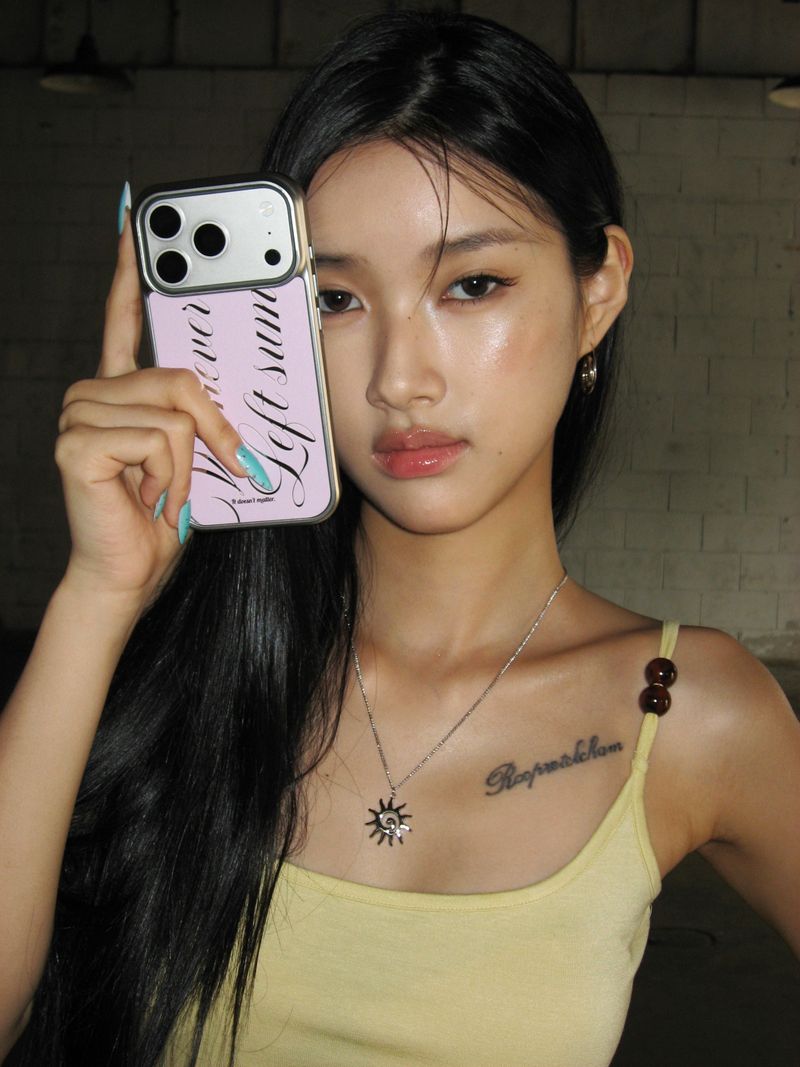We never left summer phone case (Pink)