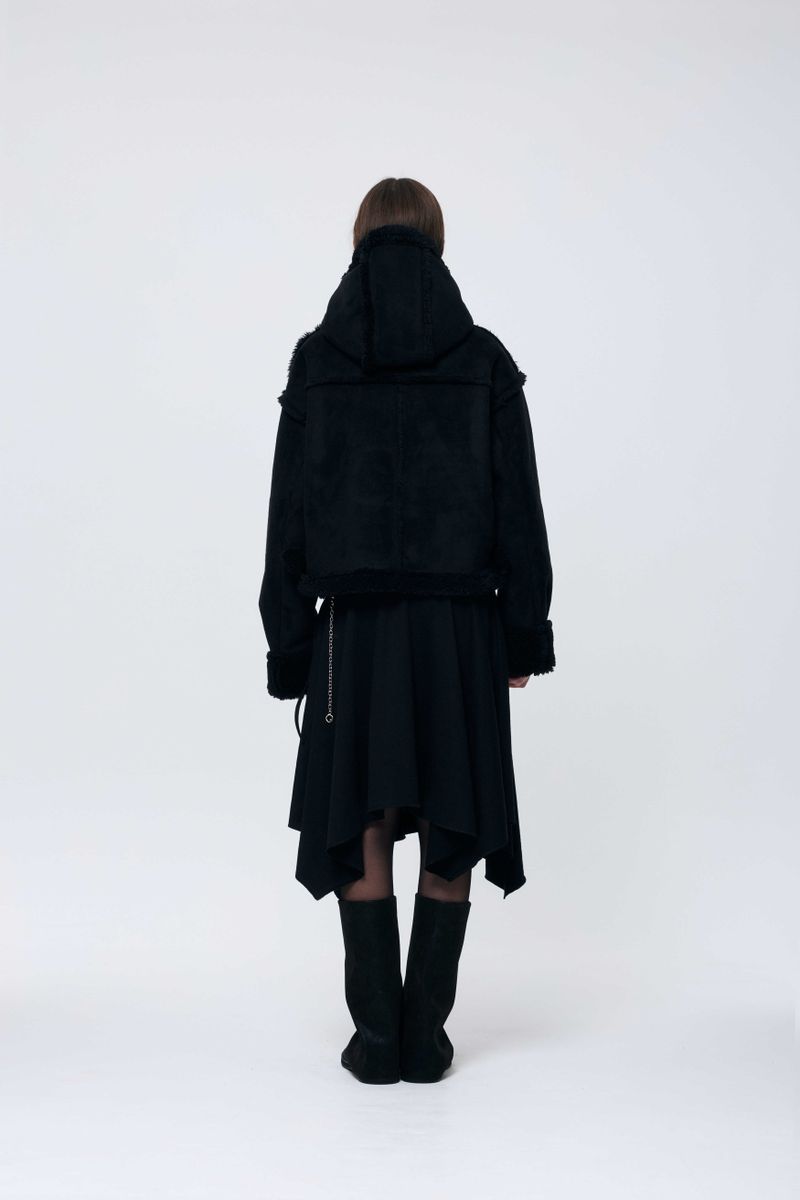 ADORABLE HOOD MUSTANG / BLACK