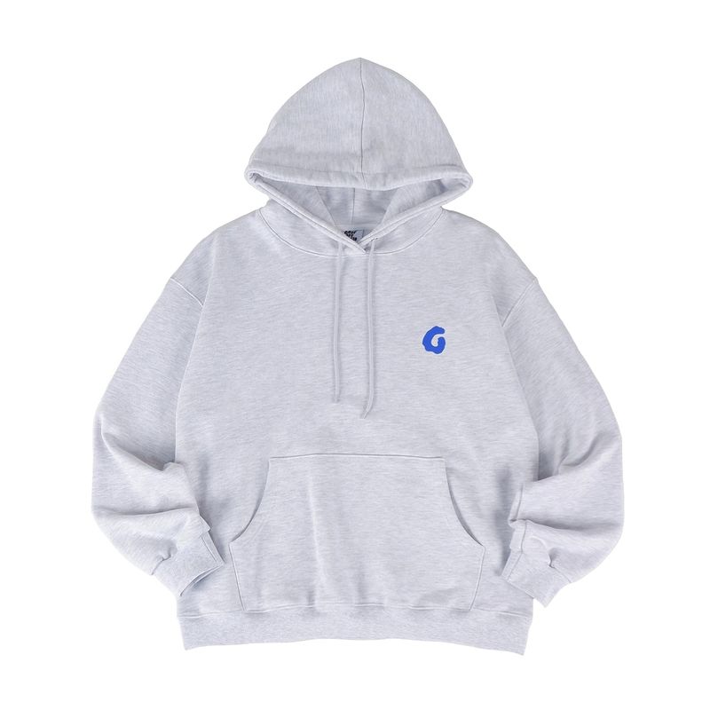 GOOFOFF MAIN LOGO HOODIE - ( Ash Gray )