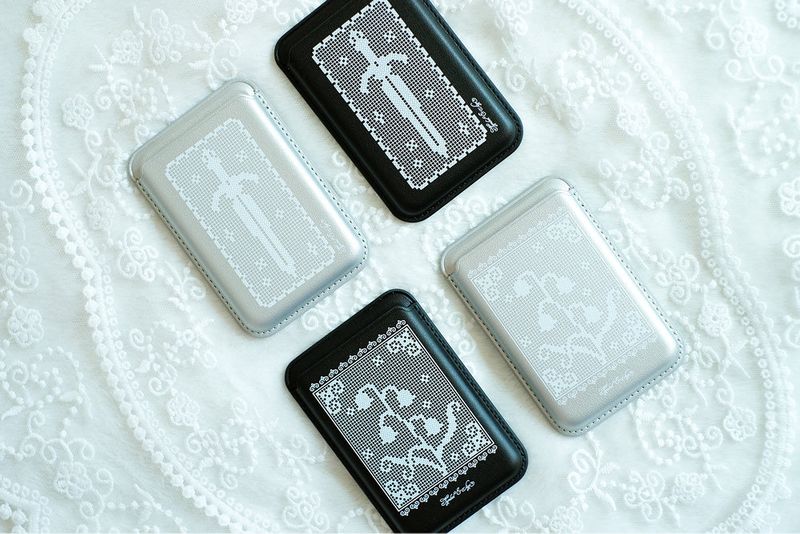 Inner Sword - Silver / Black | MagSafe Wallet