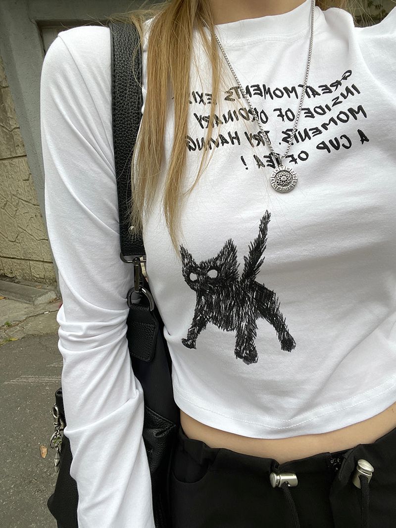 Hip Cat Slim T-shirt
