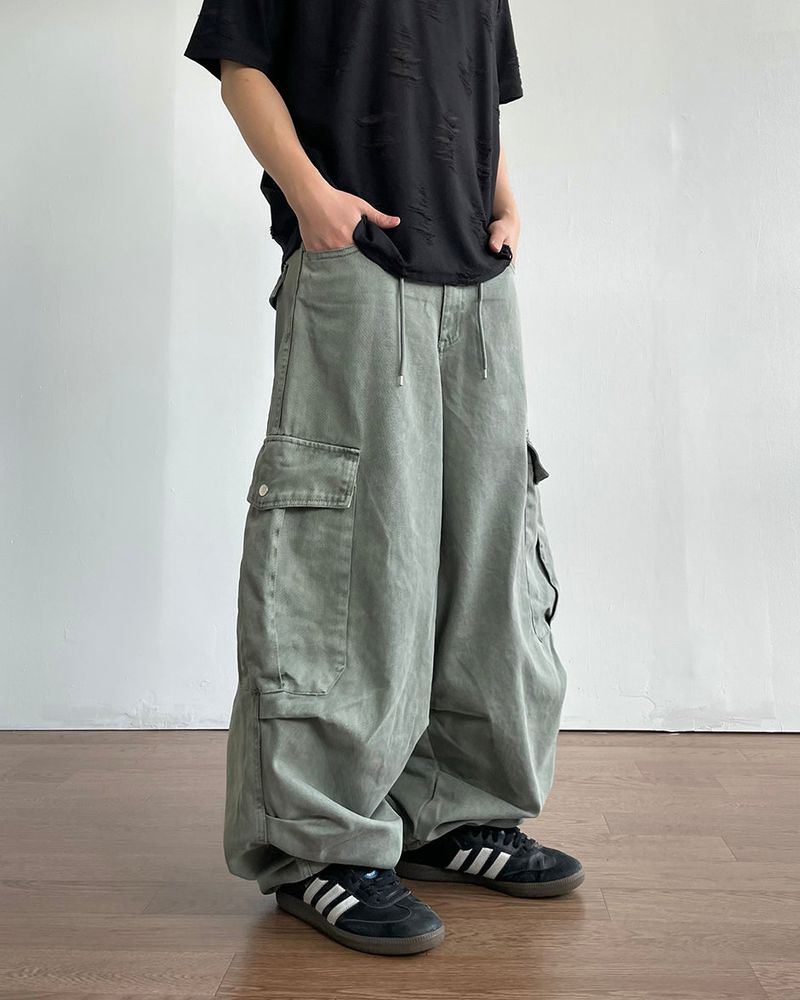 Lever Pigment Cargo Pants