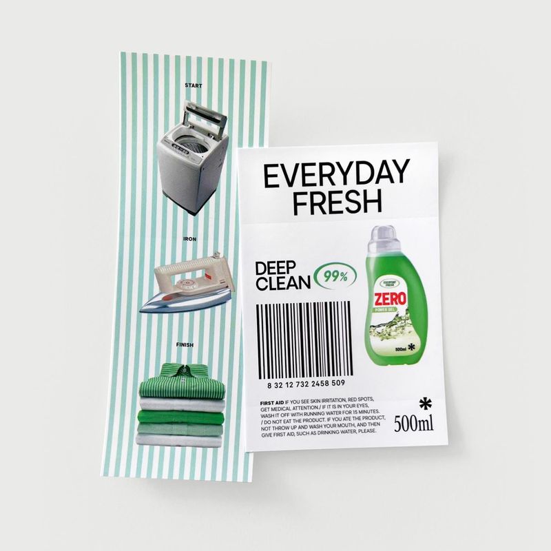 oab laundry pack / scrap sticker set