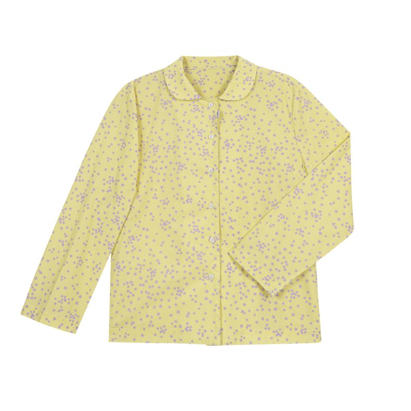 Star Pattern Pajama Set (yellow)