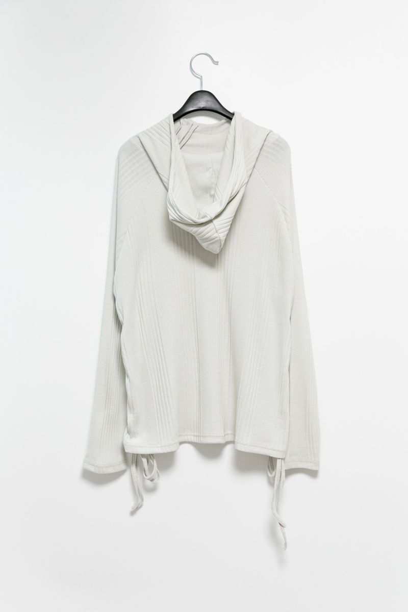 oblique button hood top(3colors)