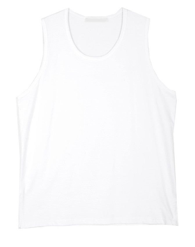 No.0670 ベーシックスリットスリーブレス (3カラー)