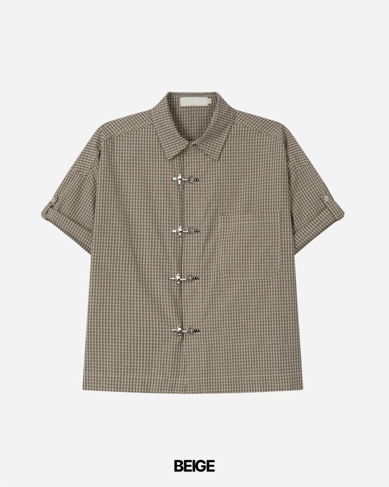 Buckcle Short Sleeve Shirt