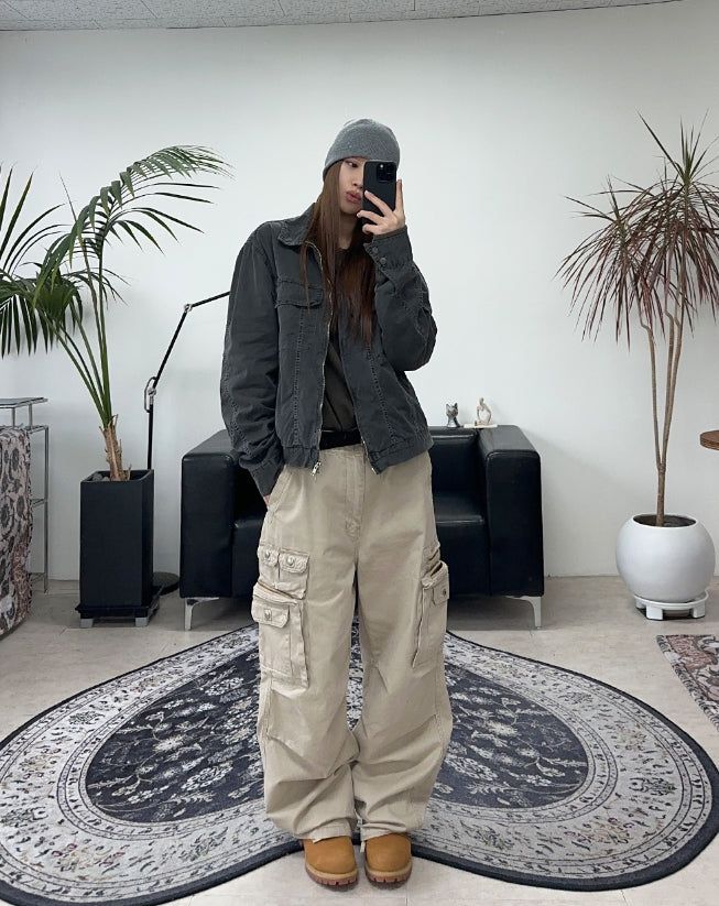 Tuen Pigment Washed Jacket