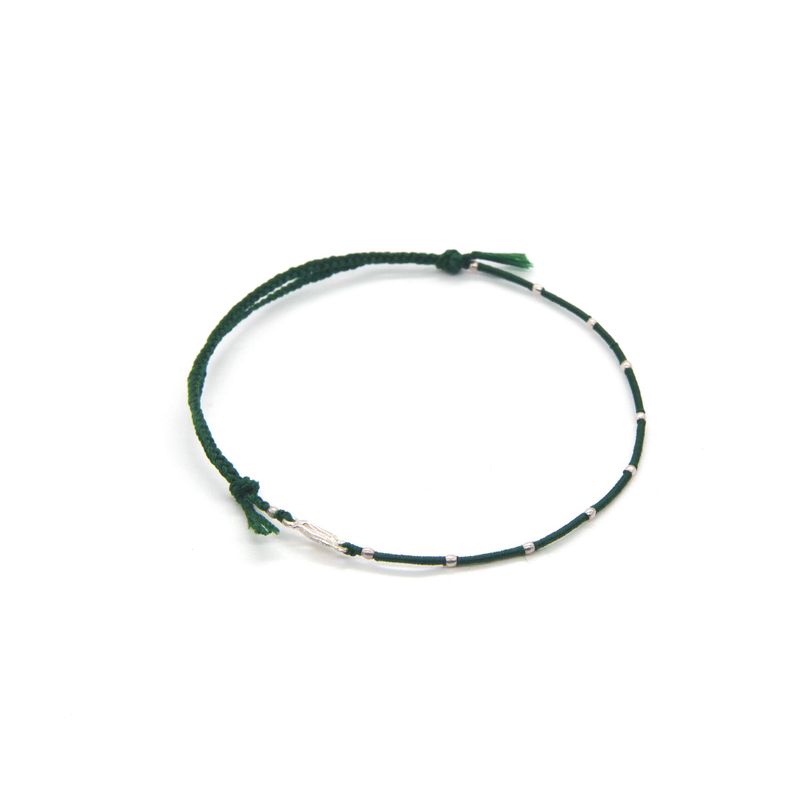 Dragon Silverball Bracelet (knot ver.)