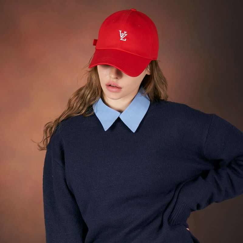 Monogram soft over fit ball cap