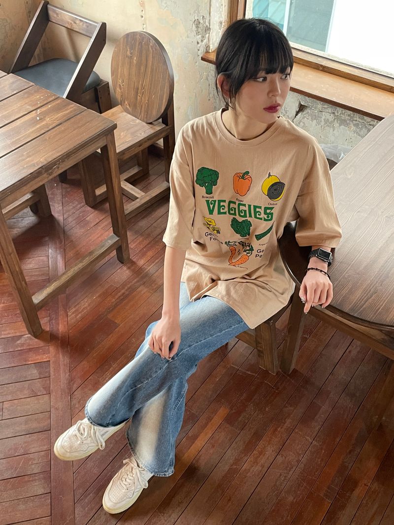 Carrot boxy t