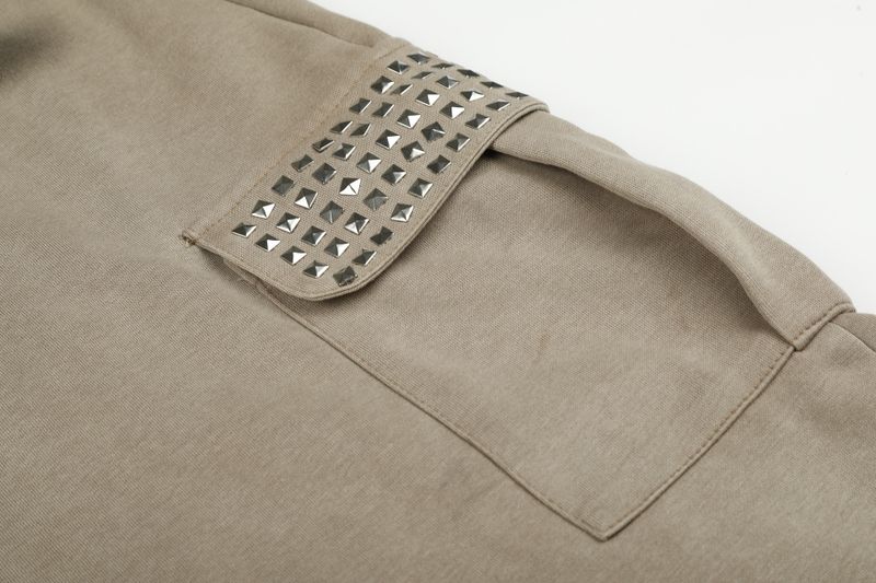 Vintage Stud Cargo Jogger Sweatpants