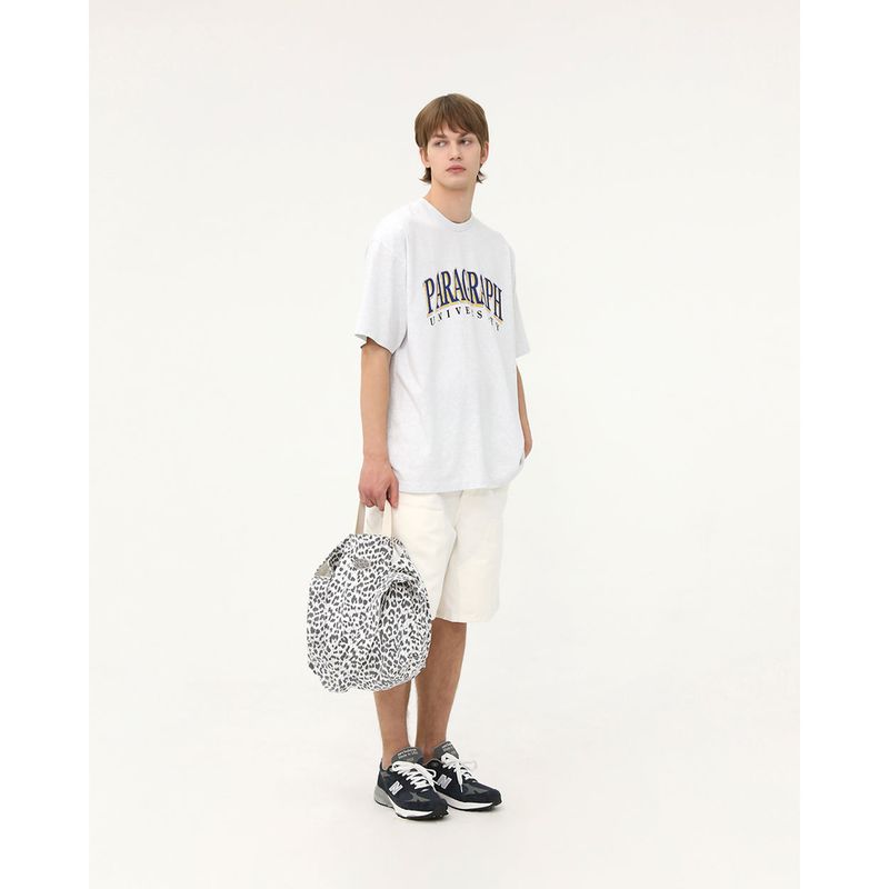LEOPARD PATTERN CANVAS BAG