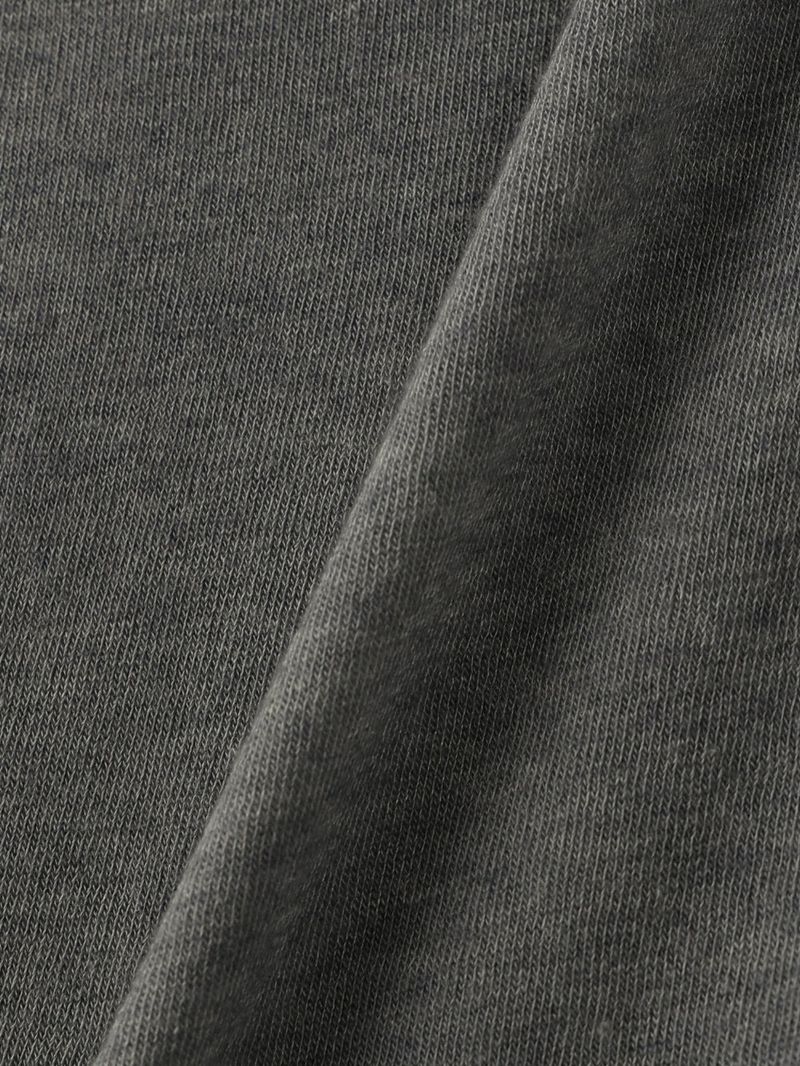 Shirring Layered Tee_Black