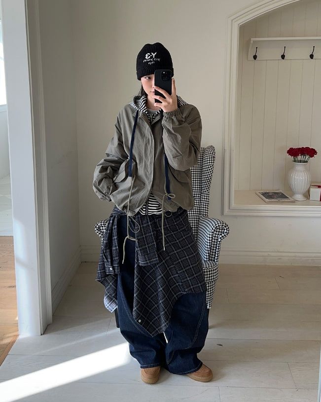 Ellas Utility String Field Jacket