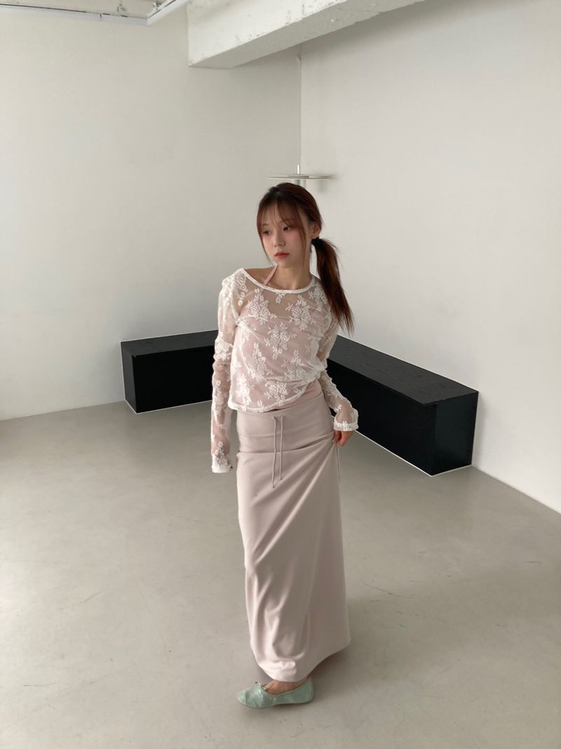 Sleek Maxi Skirt