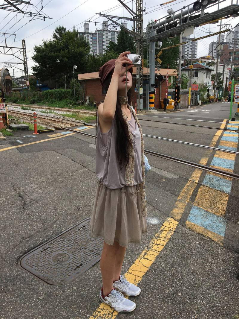 Airy Blossom Scarf (2color)