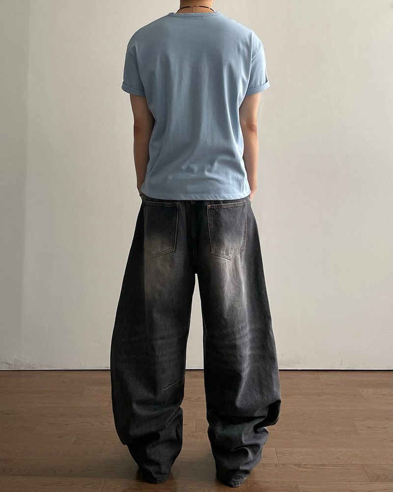 Blur Printing Short Sleeve T