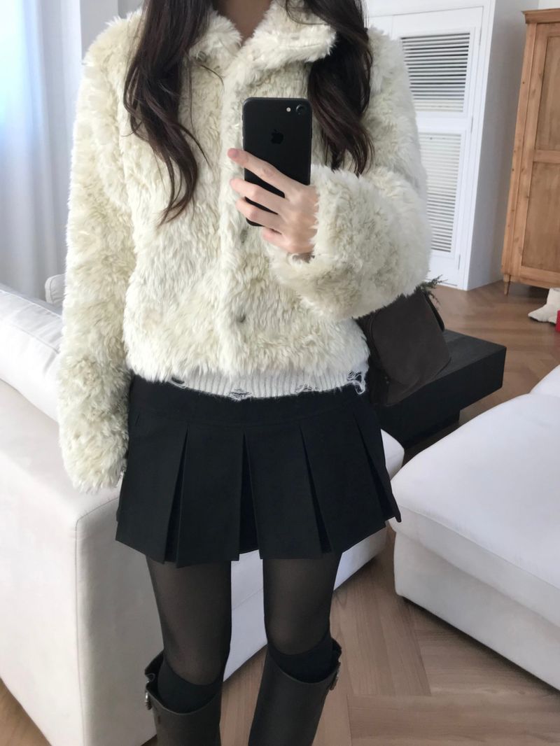 Ritz fur jacket (one color)