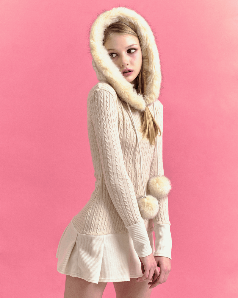 SNOWBALL ONE-PIECE [IVORY]