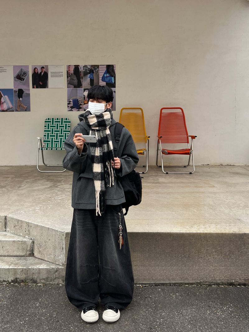 Wool Hooded Duffle Coat (3 Colors)