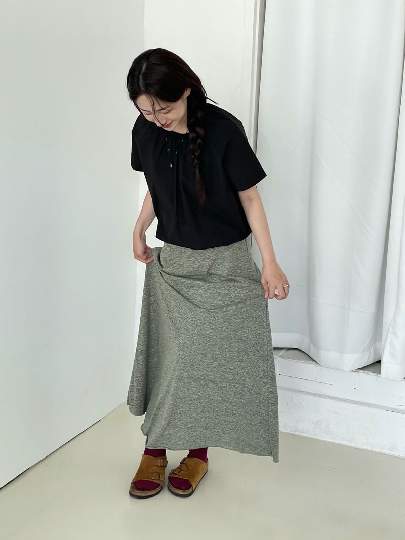 String point short-sleeved