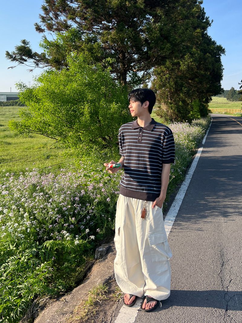 Cold-Washed Cargo Pants (6 Colors)