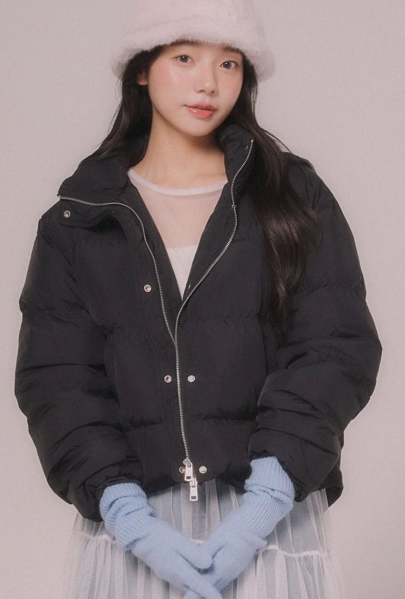 LIGHT DOWN PADDING JUMPER (Black)