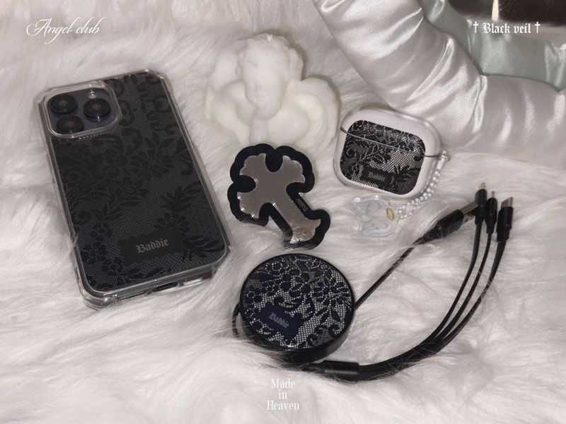 [magsafe]Cross Mirror Tok Black 
