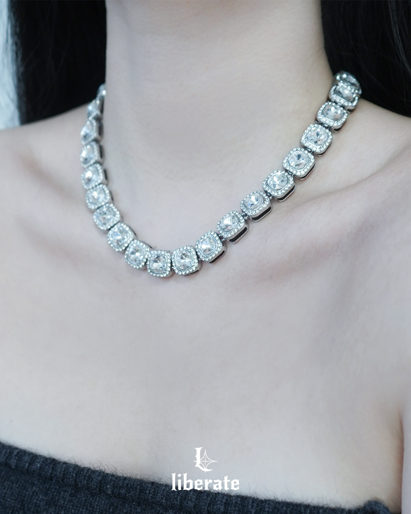 liberate（リベレイト）の「フルキュービックシャイニーヒップホップネックレス（アクセサリー）」