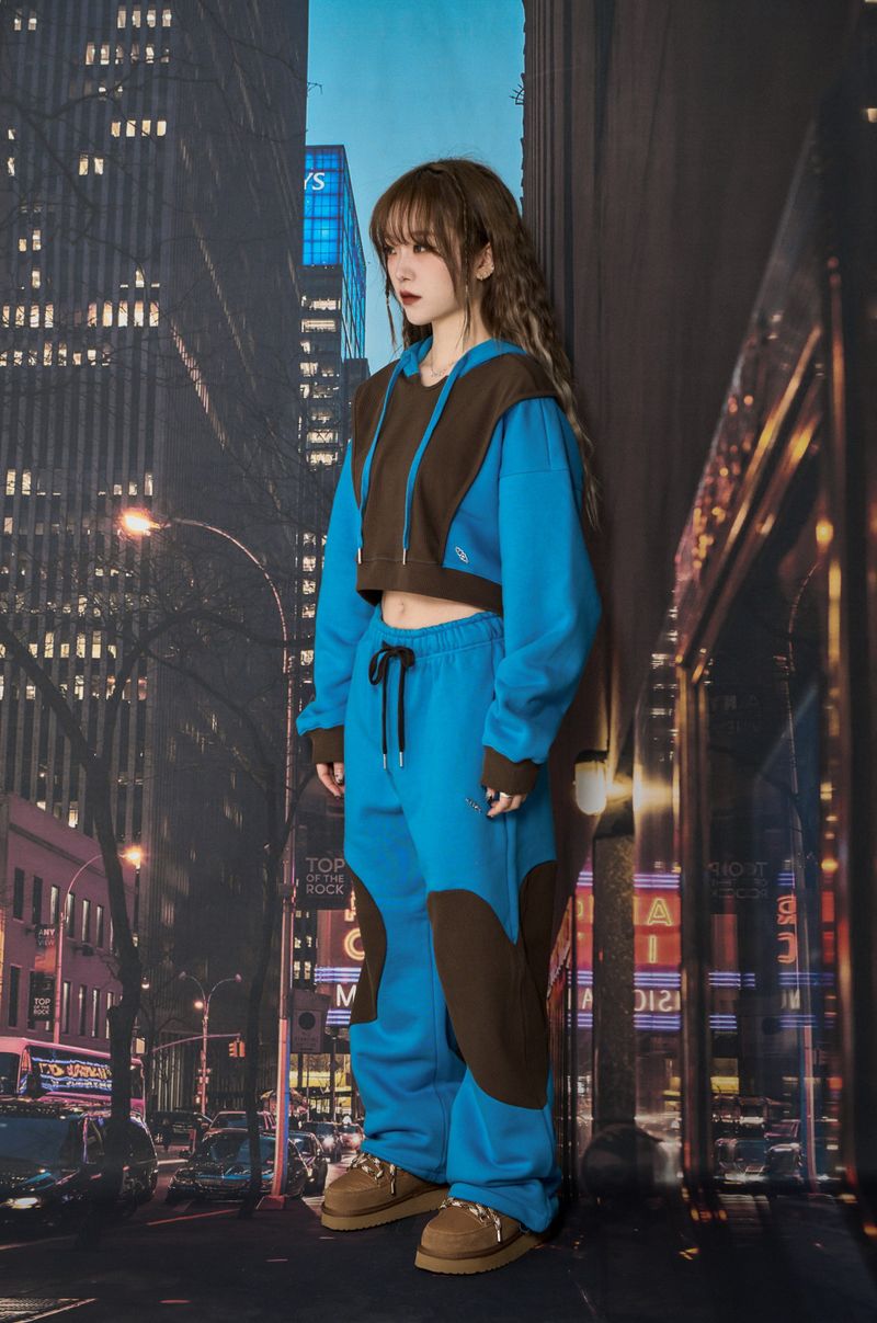 HEART JOGGER PT (BLUE)