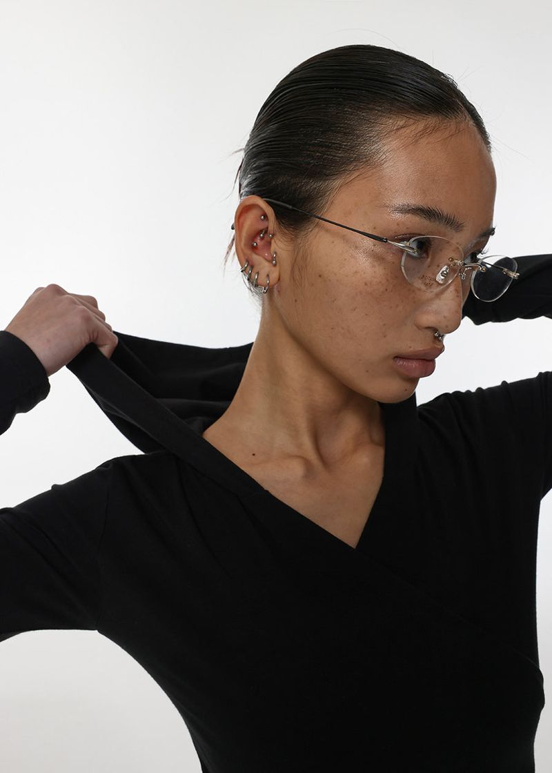 [MADE] Custom Shirring Wrap Hoodie