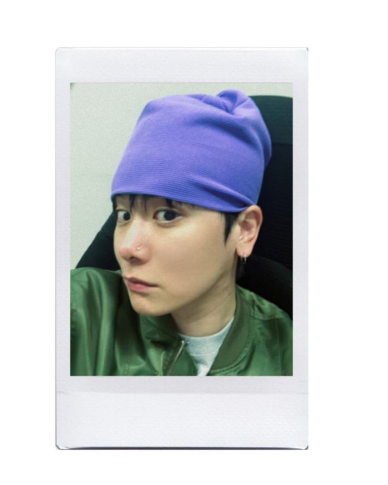 No.1717 light waffle BEANIE (5color)
