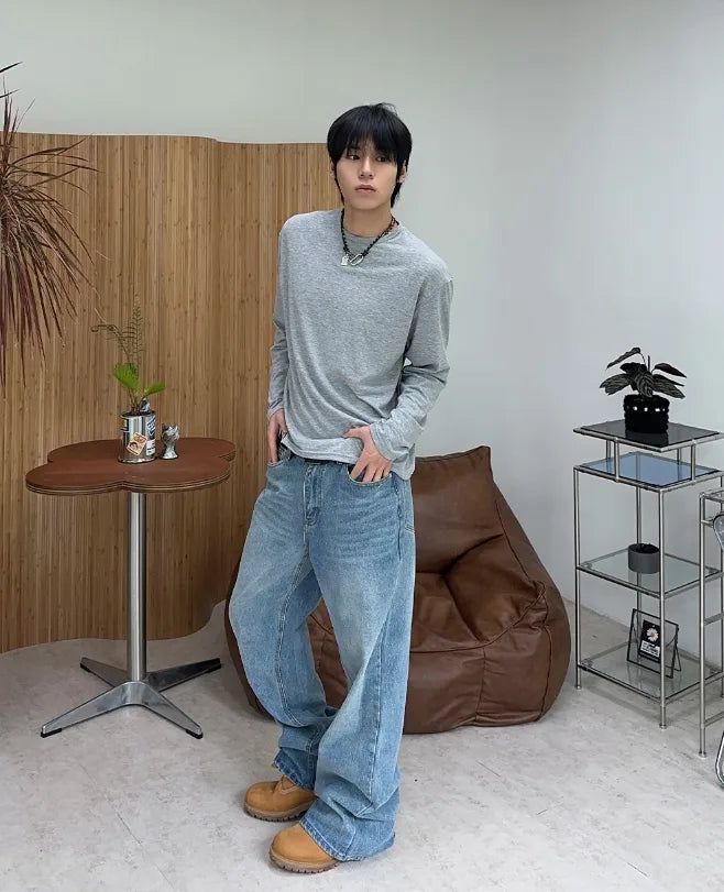 Foden flare denim pants