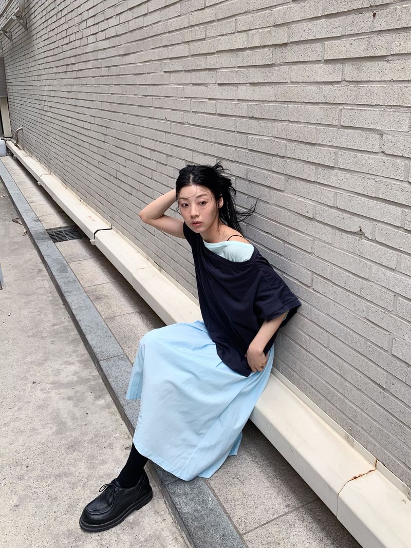 ASSEMBLY PLEATED SKIRT