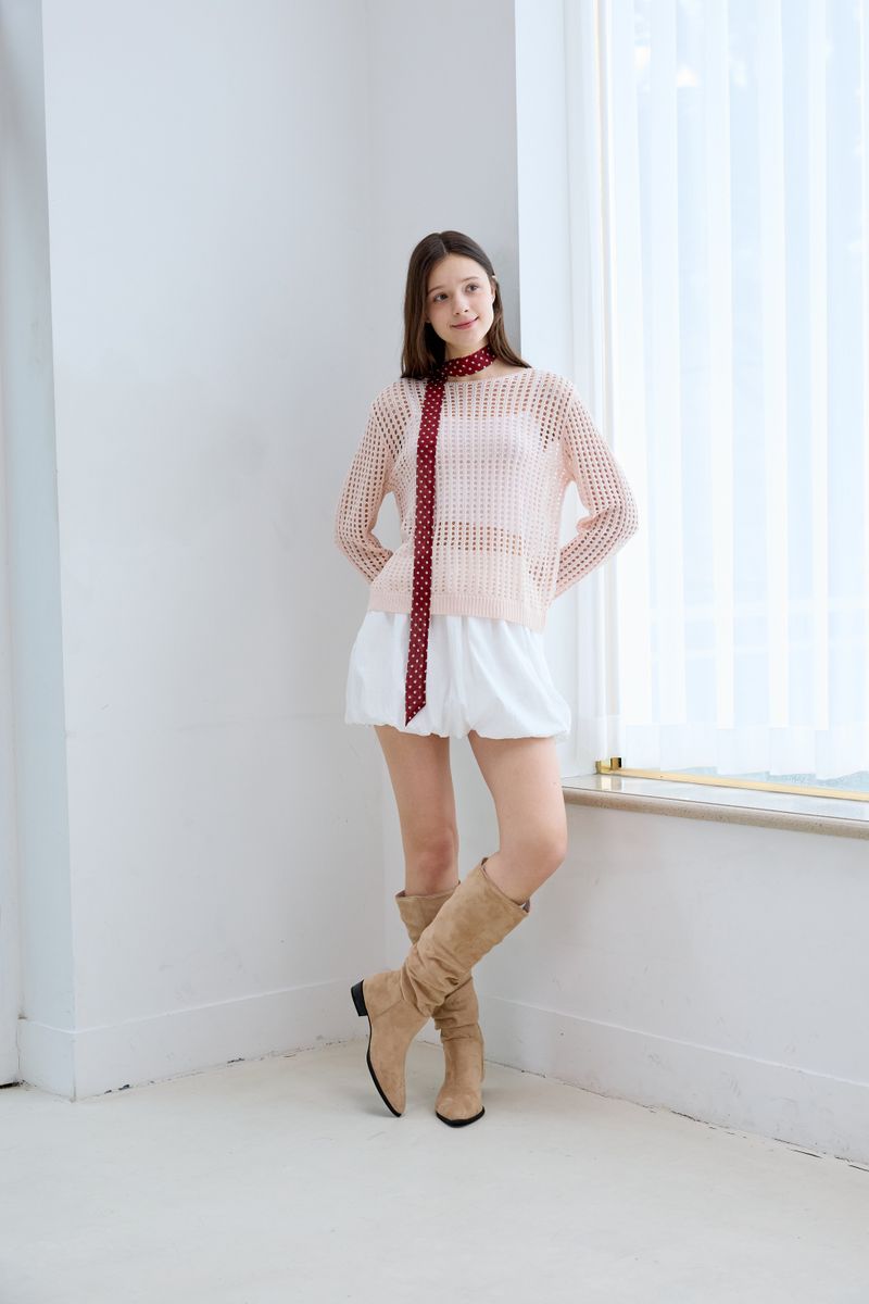 MORI PUMPKIN MINI SKIRT