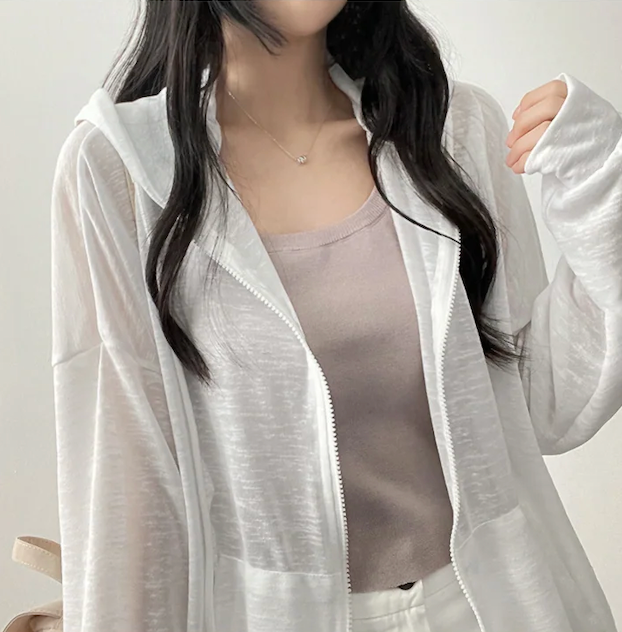 Derming knit sleeveless shirt