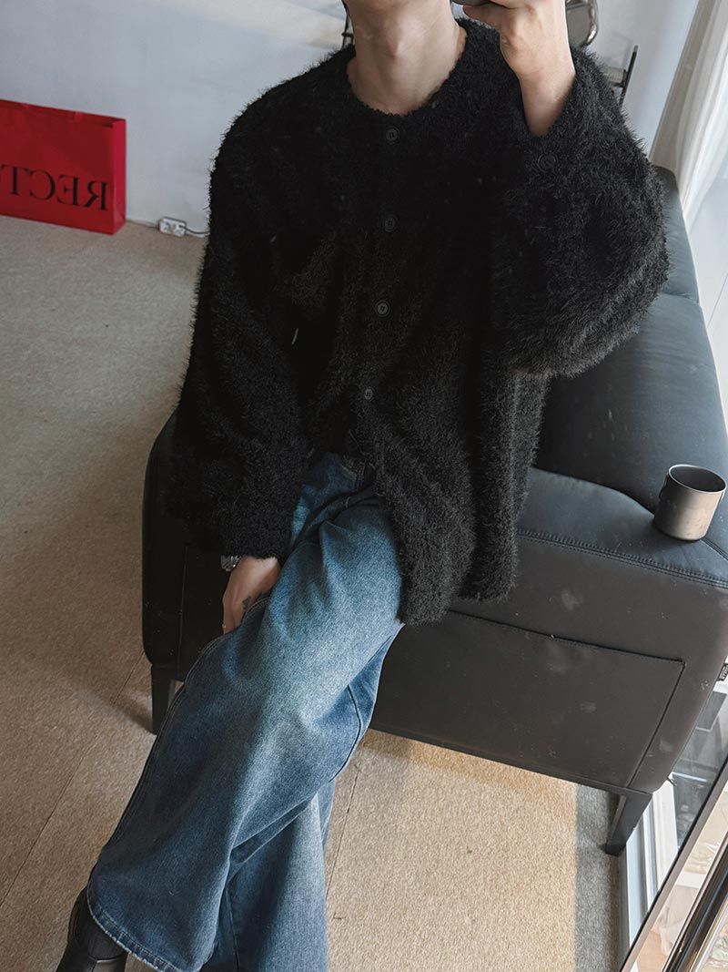 ASCLO Cloud Fur Cardigan (4color)