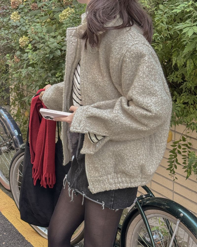 Wool buckle jumper