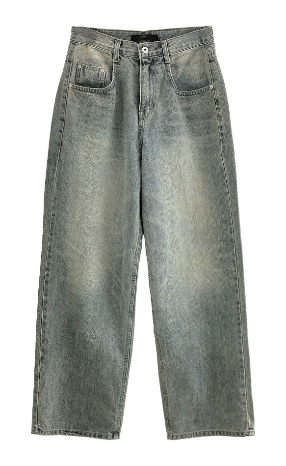 Nutty Wash Wide Denim