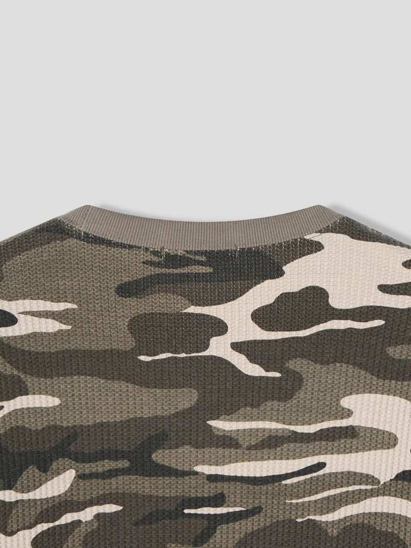 Seen Camo Waffled Longsleeve