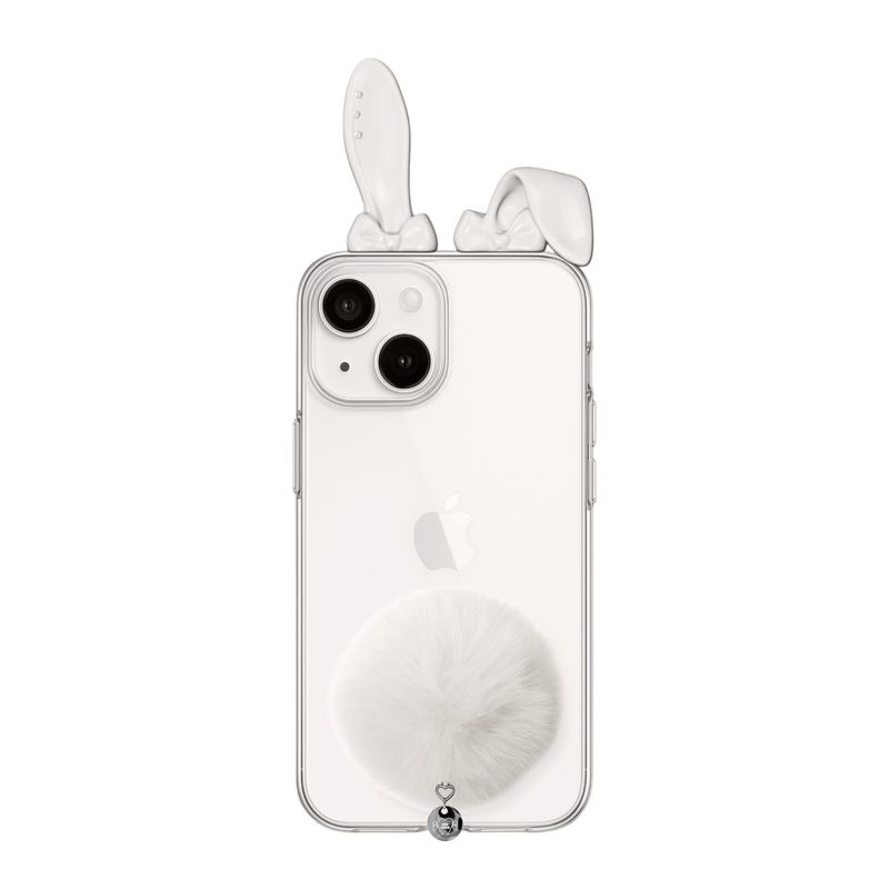 ODDiTEETH（オディティース）の「Naughty Bunny Case (white)（Smartphone Accessories）」