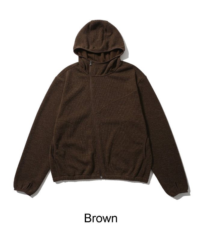 Louis Knit Hooded Zip-Up
