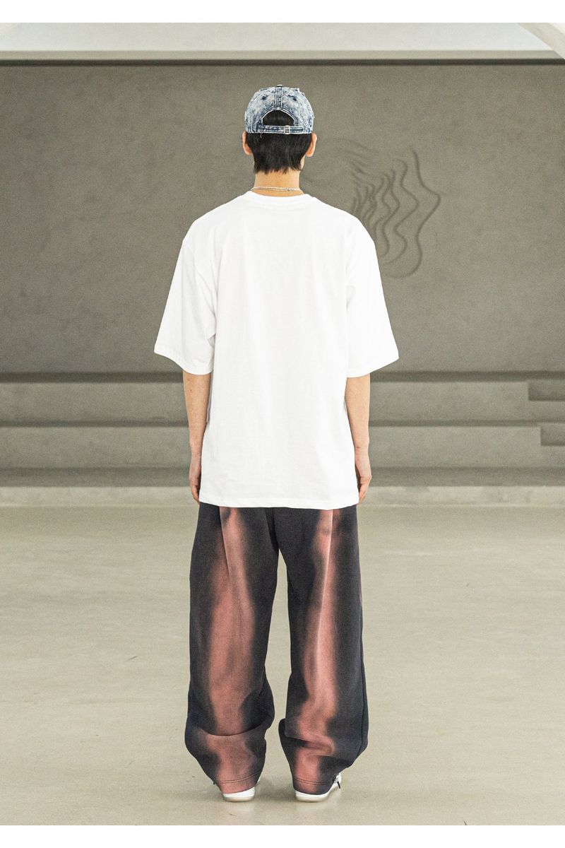 WASHED FOUR TUCK PLEATS BALLOON TRAINING PANTS MSFTP002-NV