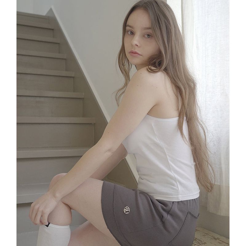 BALLERINA SLEEVELSS-WHITE