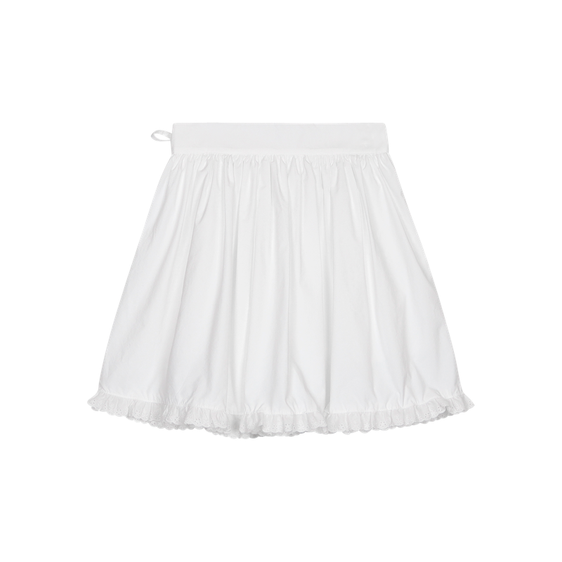 LACE BLOOM STRAP SKIRT