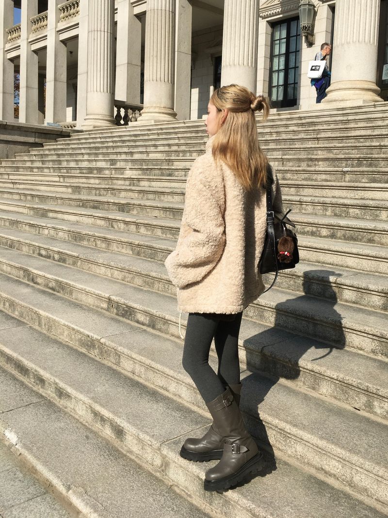 RITCORE（リットコア）の「Gumi Suede Fur Coat (4c)（Jackets/Outerwear）」