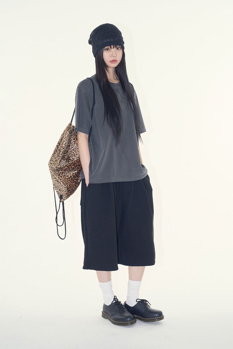 Nover pigment crop T-shirt