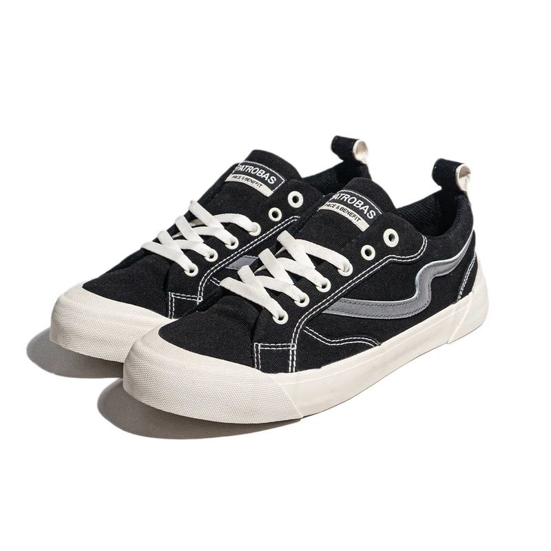 Patrobas Glare Black White Sneakers
